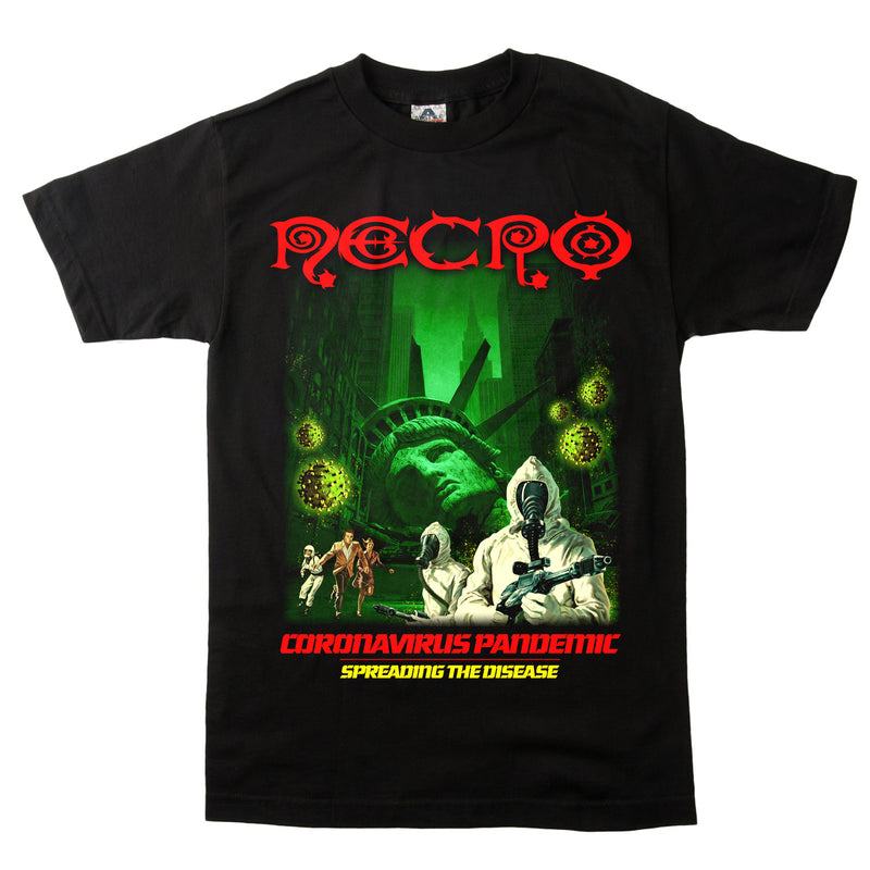 Necro "Coronavirus (Spreading The Disease)" T-Shirt