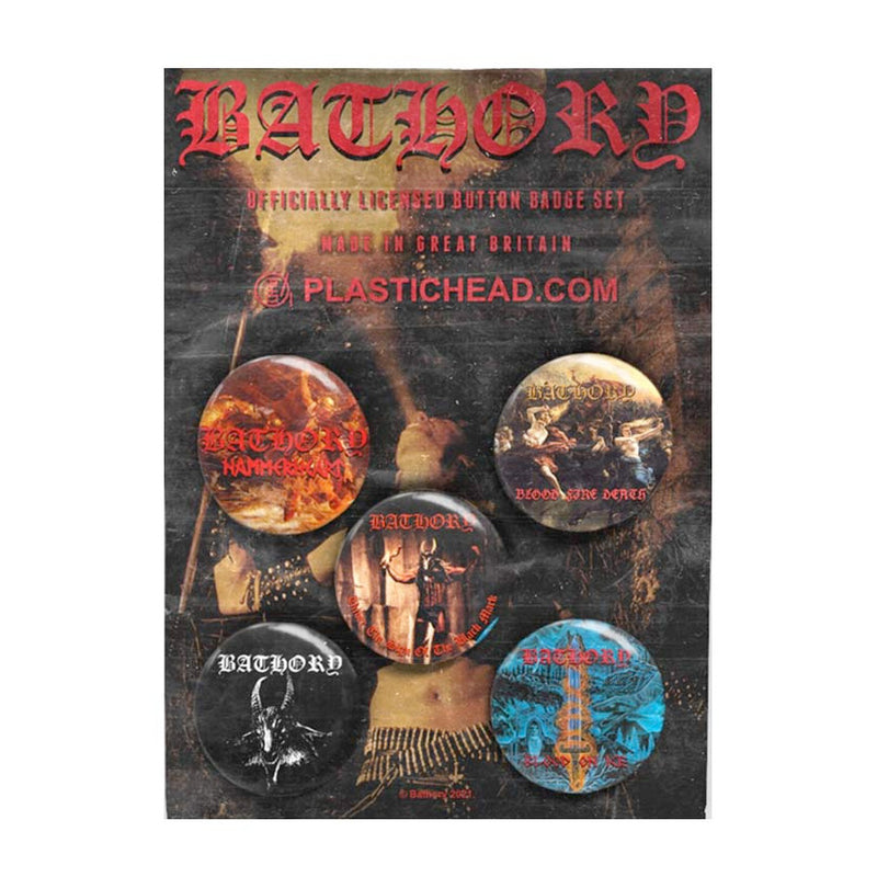 Bathory "Badge Set" Button