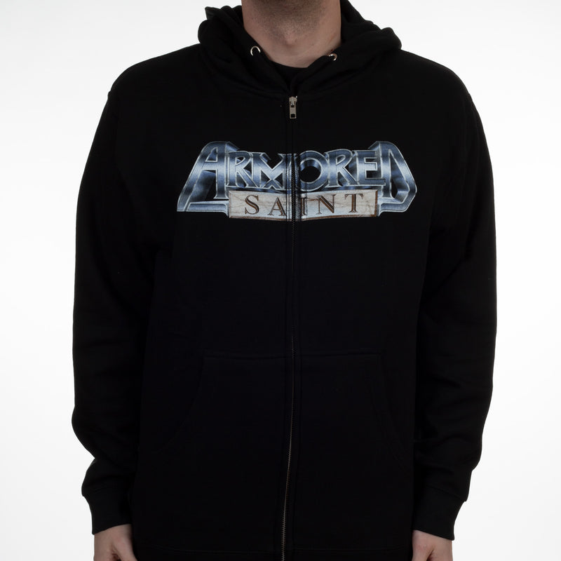 Armored Saint "Symbol of Salvation Logo" Zip Hoodie