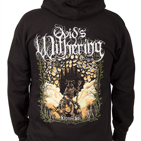 Ovid's Withering "Scryers of the Ibis CD Cover" Zip Hoodie