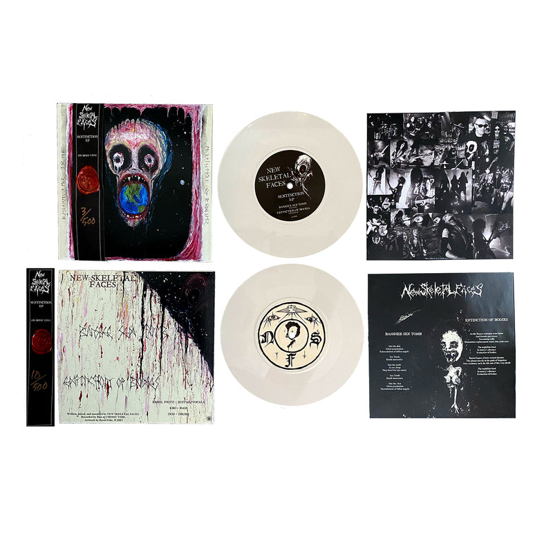 New Skeletal Faces "Sextinction" Collector's Edition 7"