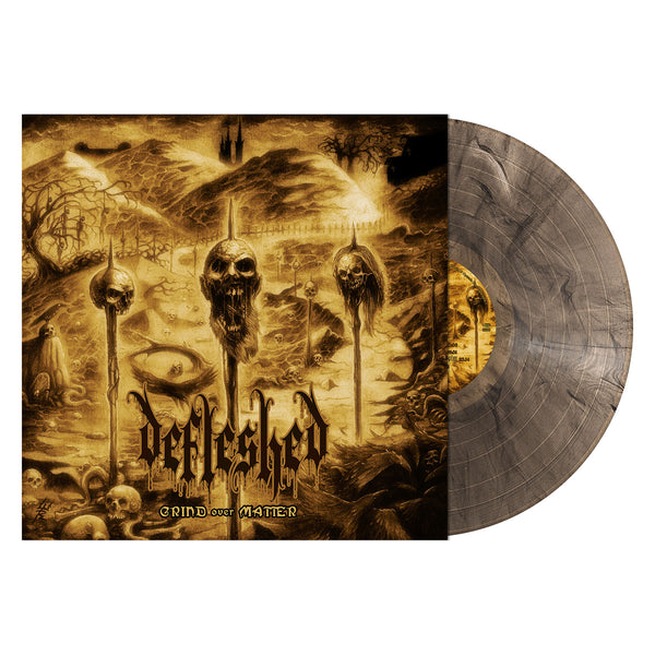 Defleshed "Grind over Matter (Smoky Grey Swirl Viny)" 12"