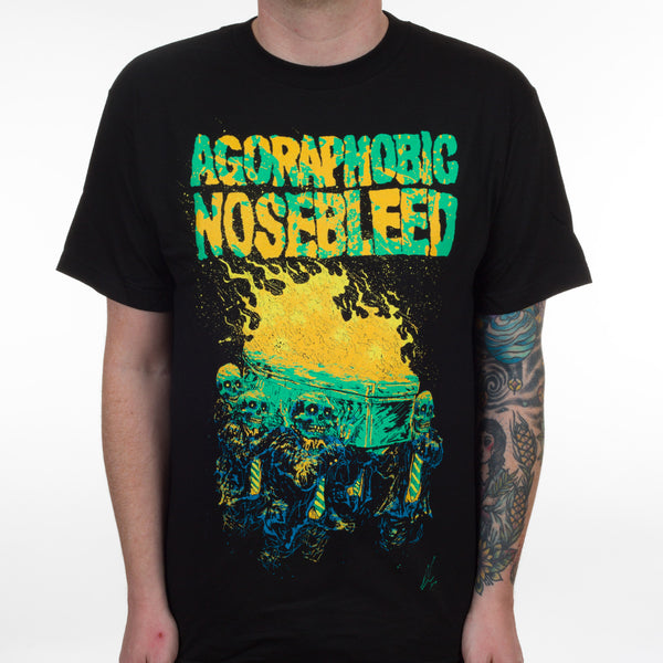 Agoraphobic Nosebleed "Burning Coffin" T-Shirt