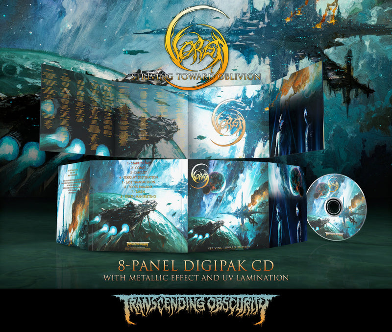 Vorga "Striving Toward Oblivion Digipak CD " Limited Edition CD