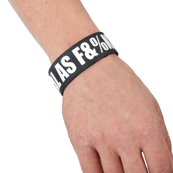 Full Metal Jackie "Metal As F&%k" Wristband