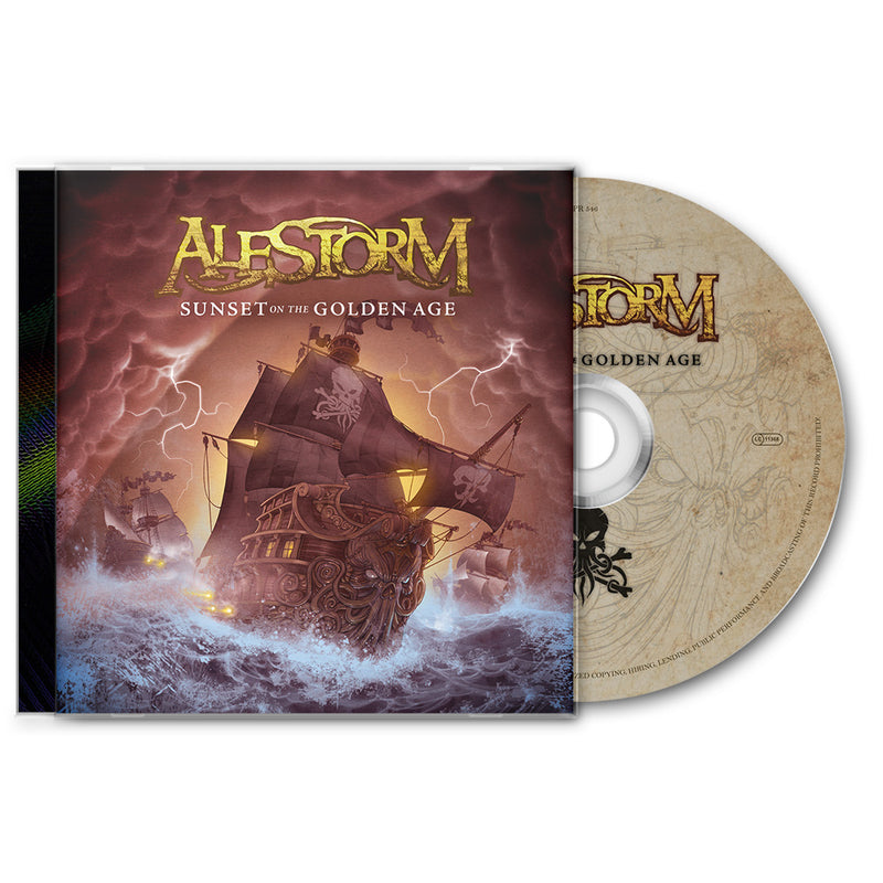Alestorm "Sunset On The Golden Age" CD