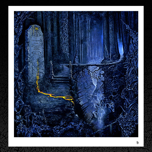 Dan Seagrave "Entombed. (Left Hand Path) Album Cover" Prints