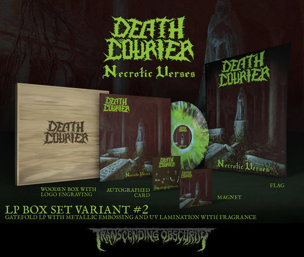 Death Courier (Greece) "Necrotic Verses Variant #2" Limited Edition Boxset