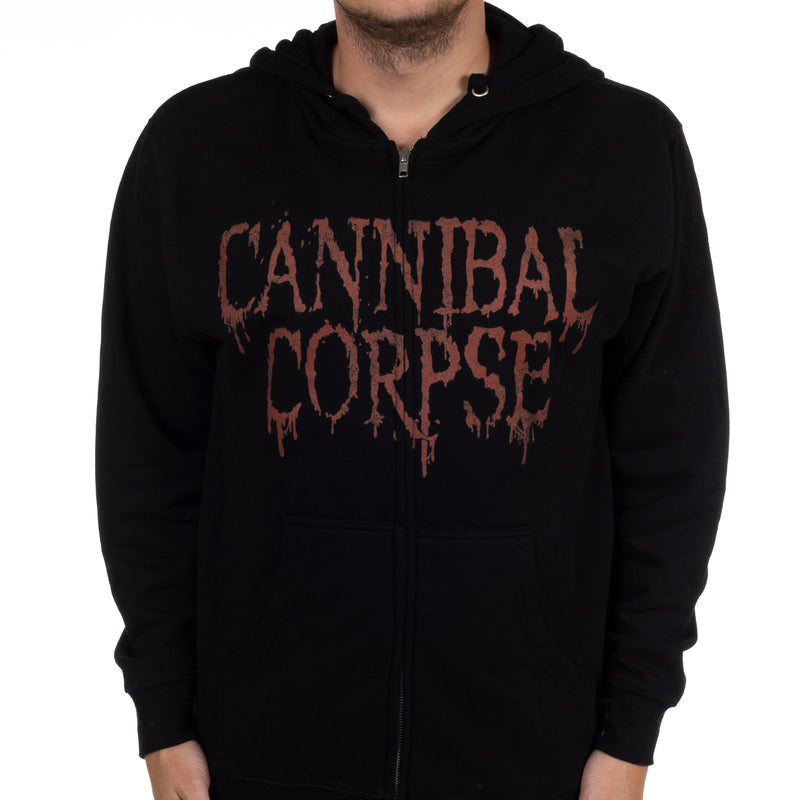 Cannibal Corpse "Global Evisceration" Zip Hoodie