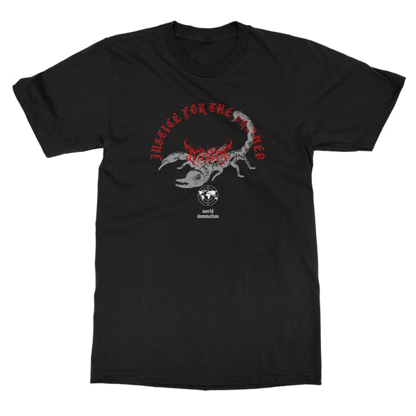 Justice For The Damned "World Domination" T-Shirt