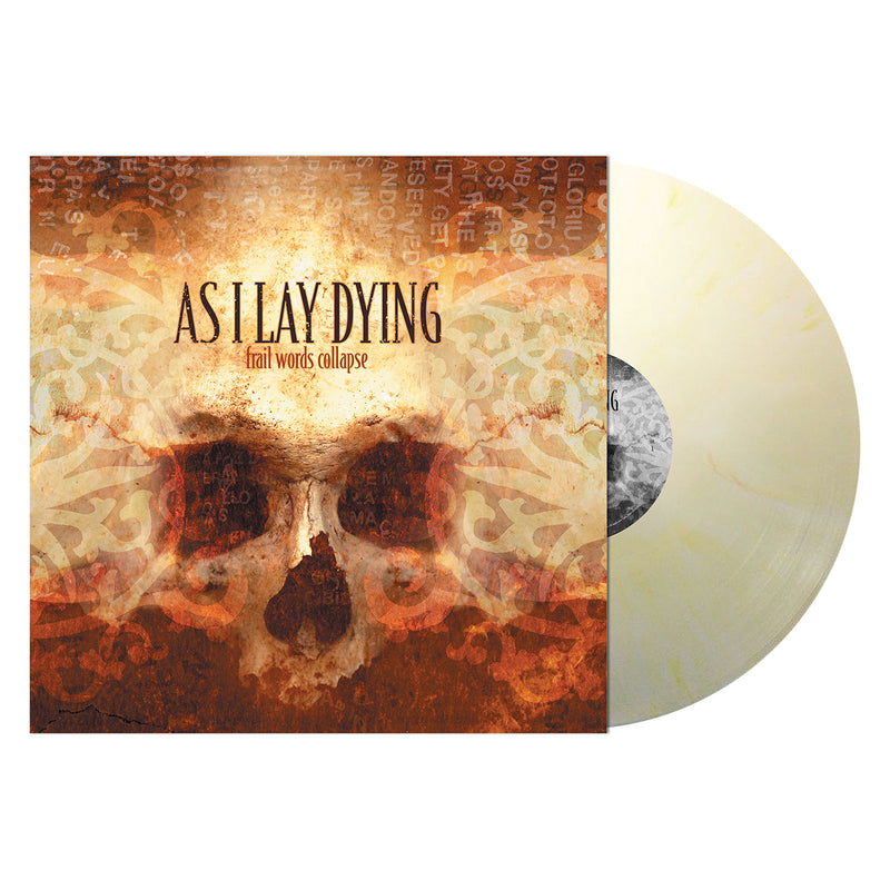 As I Lay Dying "Frail Words Collapse (Butter Cream Marble)" 12"