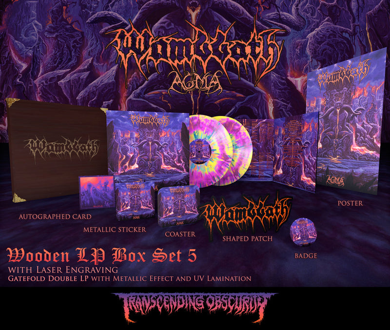 Wombbath (Sweden) "Agma LP Box" Limited Edition 2x12"