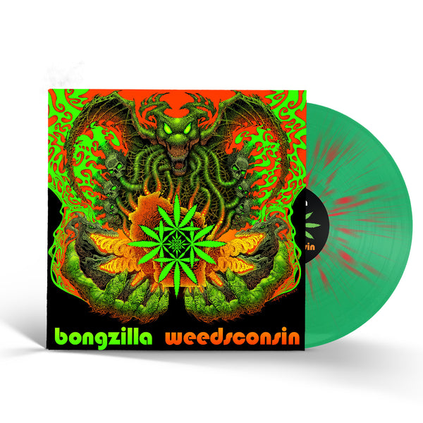 Bongzilla "Weedsconsin (Green/Red Splatter)" 12"