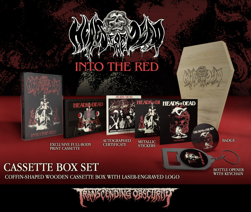 Heads For The Dead "Into The Red Box Set" Limited Edition Cassette