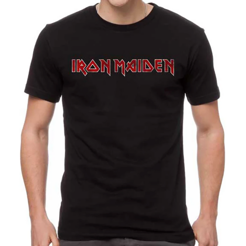 Iron Maiden "Distressed Logo" T-Shirt