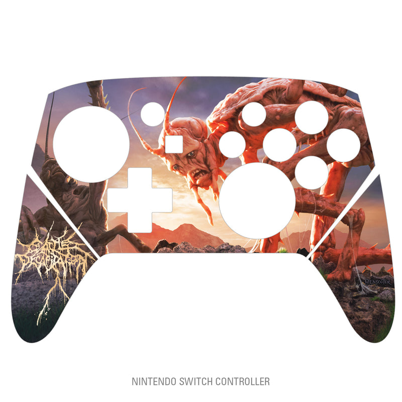 Cattle Decapitation "Terrasite Switch Pro Controller Skin"