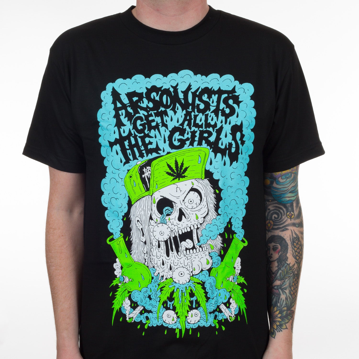 T-shirt Arsonists Get All The Girls - Noir - Toutes Tailles S à 5XL - Neuf Avec étiquette