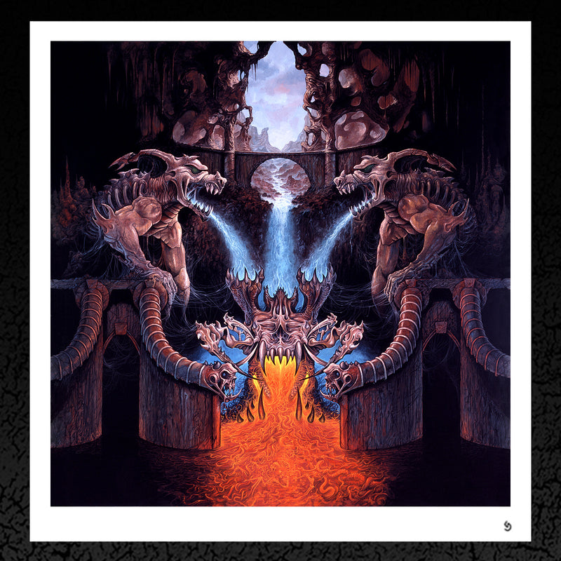 Dan Seagrave "Dismember. (Ever Flowing Stream) Album Cover" Prints