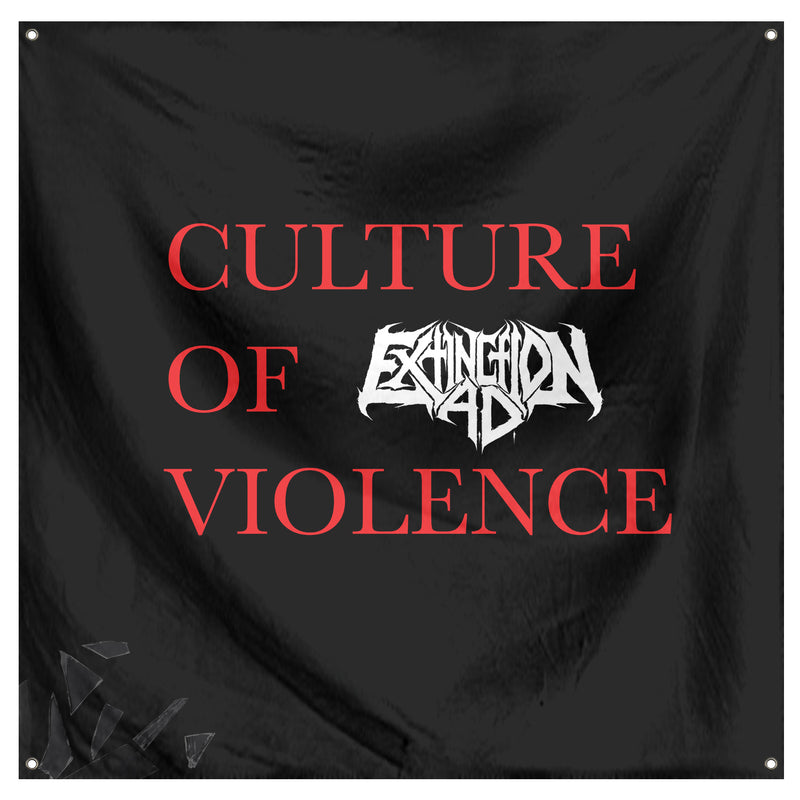 Extinction A.D. "Culture of Violence" Flag