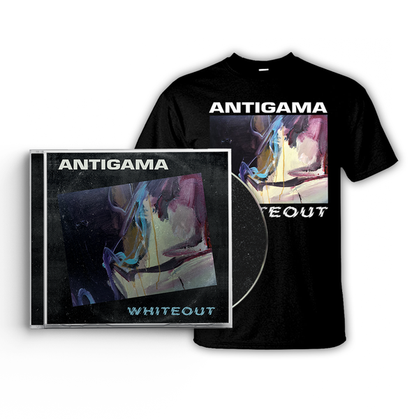 Antigama "Whiteout CD/Tee Bundle" Bundle