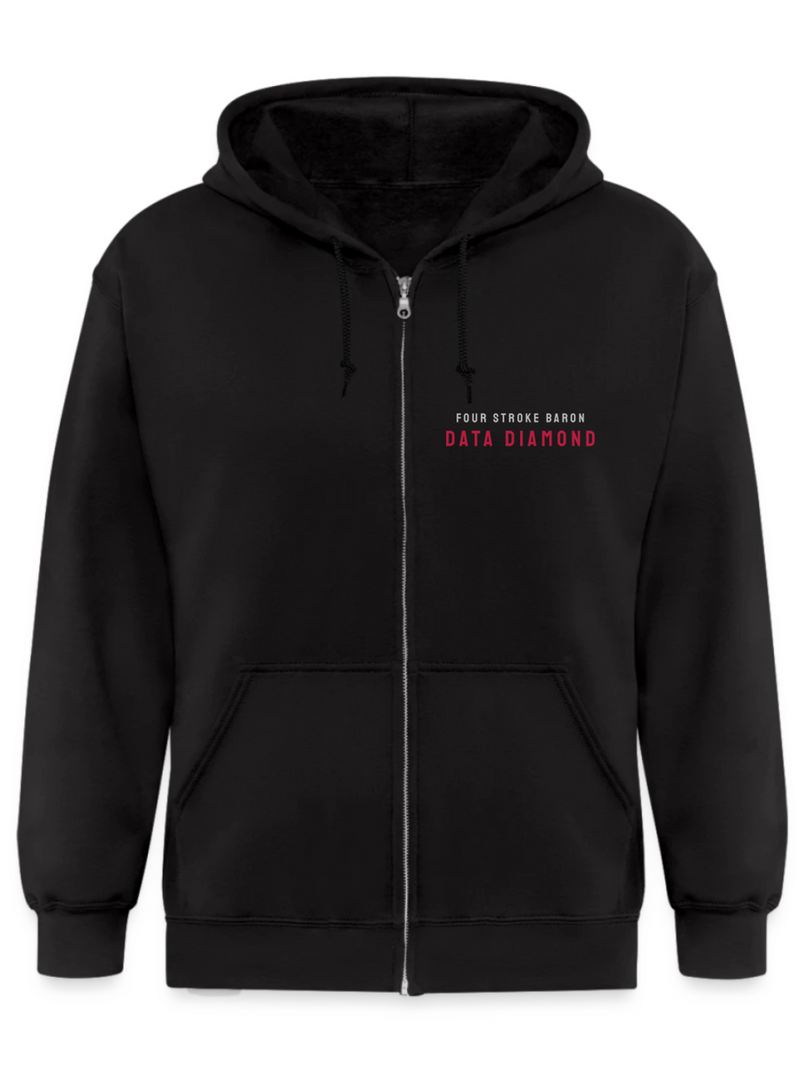 Four Stroke Baron "Data Diamond" Zip Hoodie