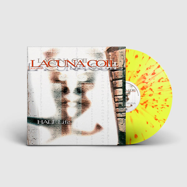 Lacuna Coil "Halflife (Yellow w/Splatter)" Limited Edition 12"