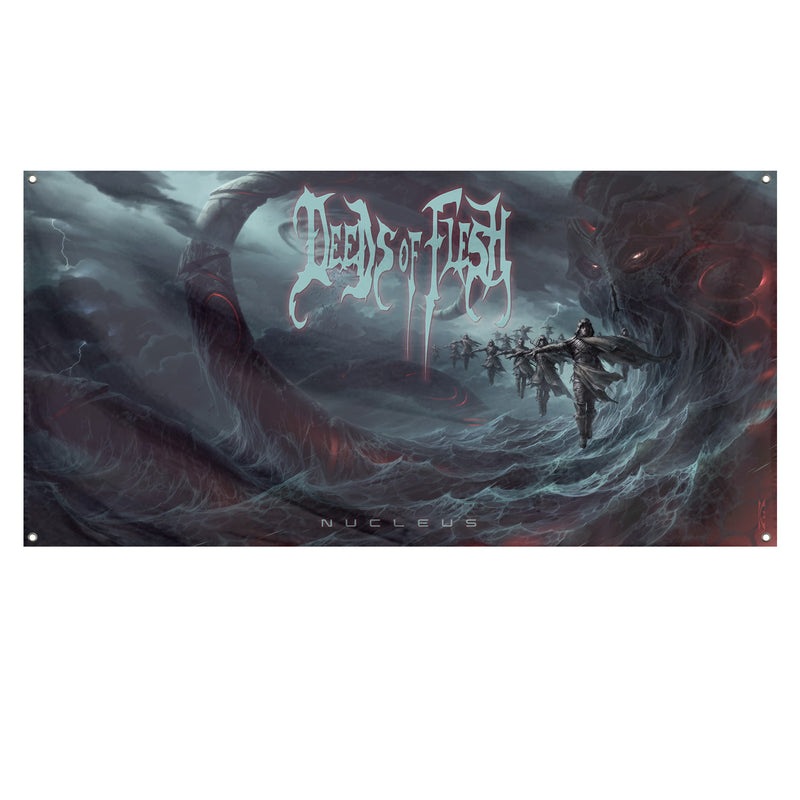 Deeds of Flesh "Nucleus" Limited Edition Flag