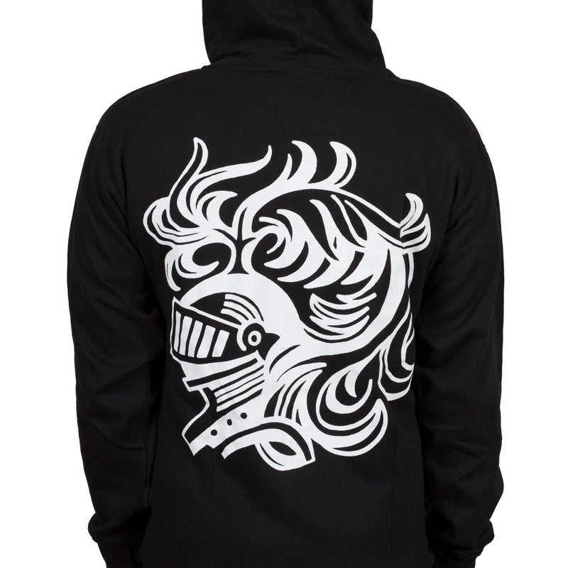 Armored Saint "White Logo" Zip Hoodie