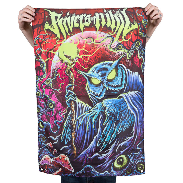 Rivers of Nihil "Blacklight" Flag