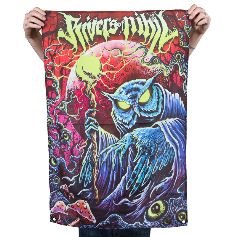 Rivers of Nihil "Blacklight" Flag