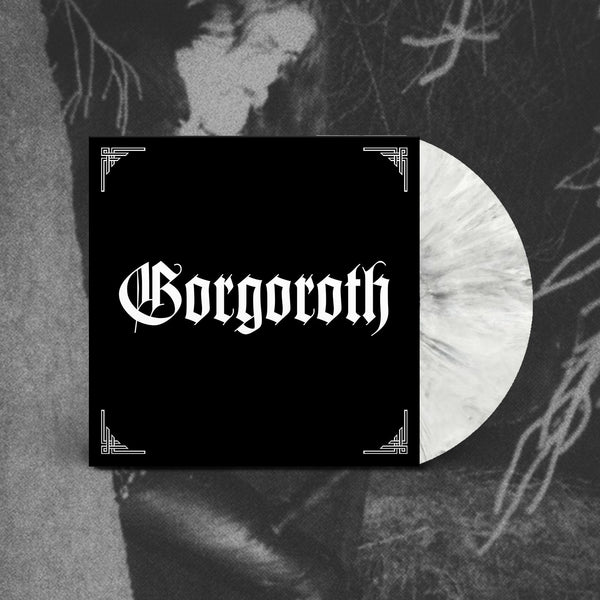 Gorgoroth "Pentagram (White/black marbled vinyl)" Limited Edition 12"