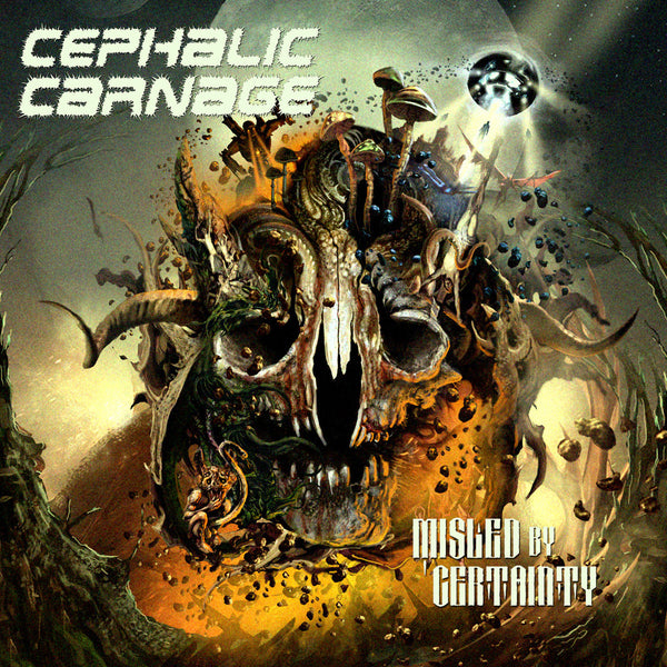 Cephalic Carnage "Misled By Certainty" CD