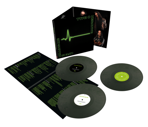 Type O Negative "Life Is Killing Me 20th Anniversary Edition - Exclusive (full metal jacket grey)(3LP)" 3x12"