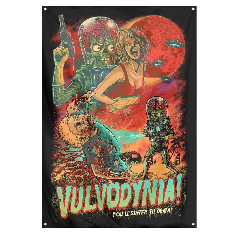 Vulvodynia "Invaders" Flag