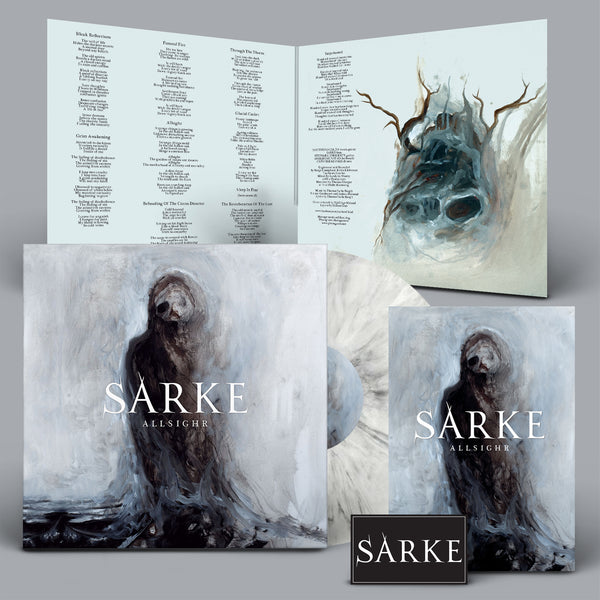 Sarke "Allsighr (white/black marbled vinyl)" Limited Edition 12"