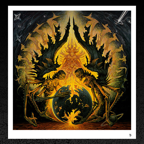 Dan Seagrave "Warbringer. (World's) Album Cover" Prints