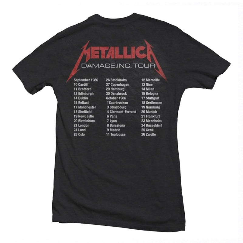 Metallica "Master Of Puppets European Tour '86" T-Shirt