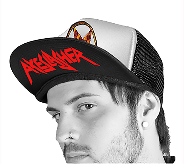 Axeslasher "Pizzagram Trucker Hat" Trucker Hat