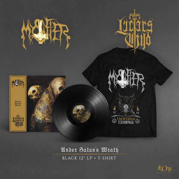 Mystifier / Lucifer's Child "Under Satan's Wrath Black LP + M Tee" Bundle