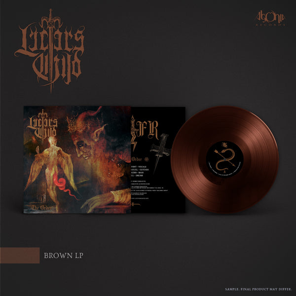 Lucifer's Child "The Order (brown vinyl)" Limited Edition 12"