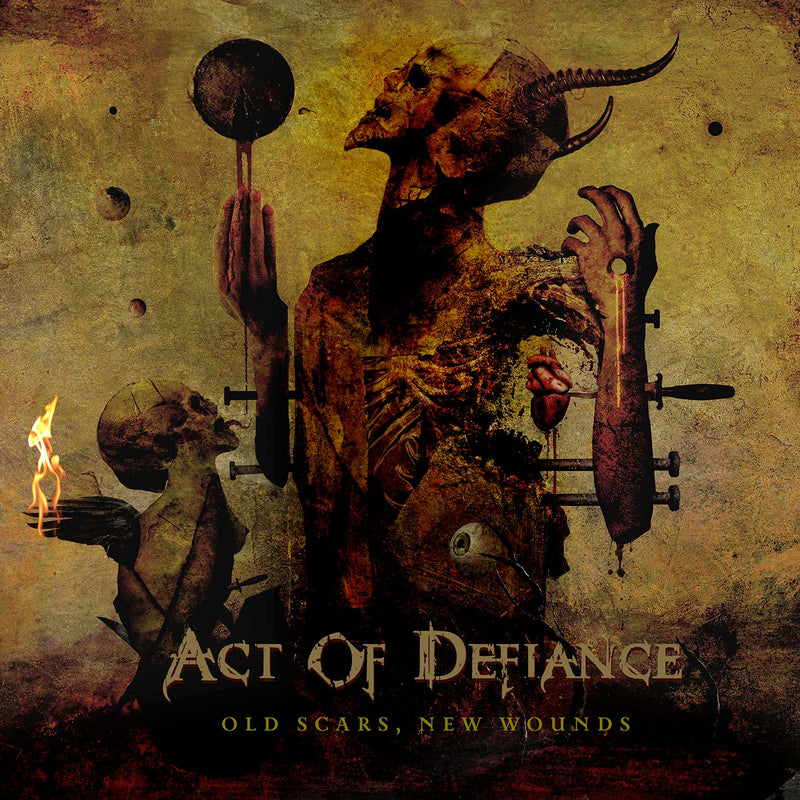 Act of Defiance "Old Scars, New Wounds" CD