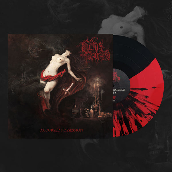 Cultus Profano "Accursed Possession (half black / half red)" Limited Edition 12"
