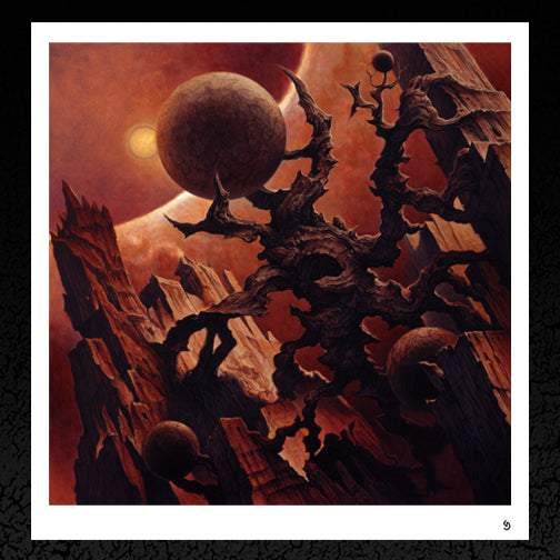 Dan Seagrave "Decrepit Birth (Worlds) Album Cover" Prints