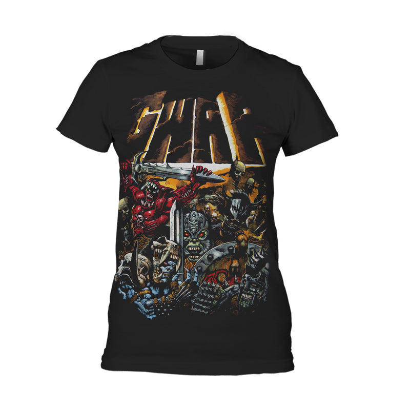 Gwar "The Blood Of Gods Album Art 2019 Tour" Girls T-shirt