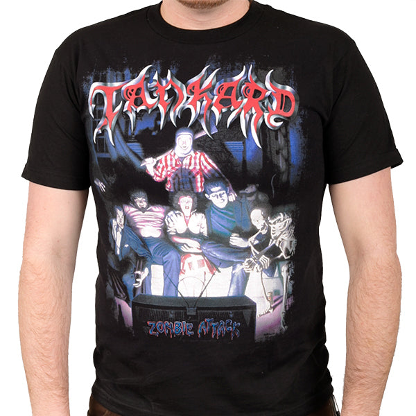 Comorama Drik aften Tankard "Zombie Attack" T-Shirt