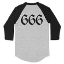 Vital Remains "666" Baseball Tee