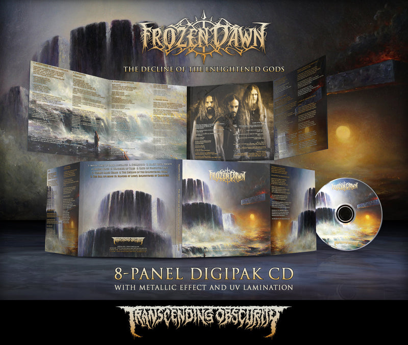 Frozen Dawn "The Decline of the Enlightened Gods Digipack CD" Limited Edition CD