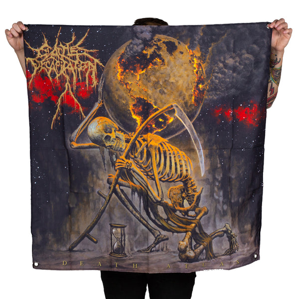 Cattle Decapitation "Death Atlas" Flag