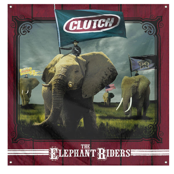 Clutch "The Elephant Riders" Flag