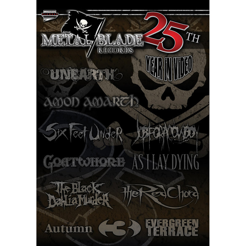 Metal Blade Records "Metal Blade Records 25th Year In Videos" DVD